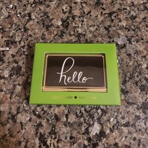 kate spade Hello business card holder